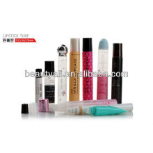 cosmetic lip balm tube and lipstick tubes